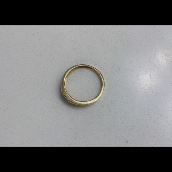 New Mens .05 ctw Genuine Real Natural Diamond 10k Yellow Gold Wedding Band - Picture 7 of 7